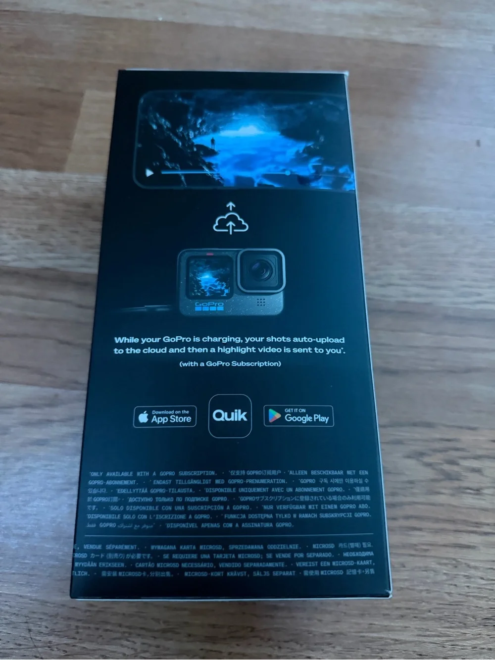 New GoPro 12 Black Voice Control Waterproof Action Camera